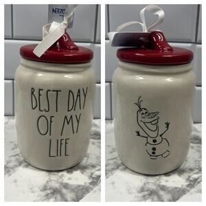 Rae Dunn Disney Frozen Olaf “Best Day of my life”